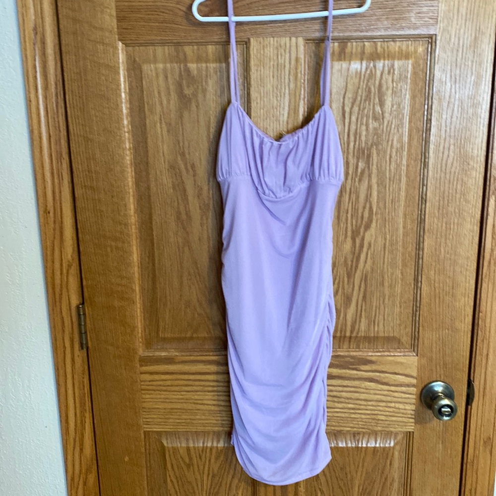 Purple dress